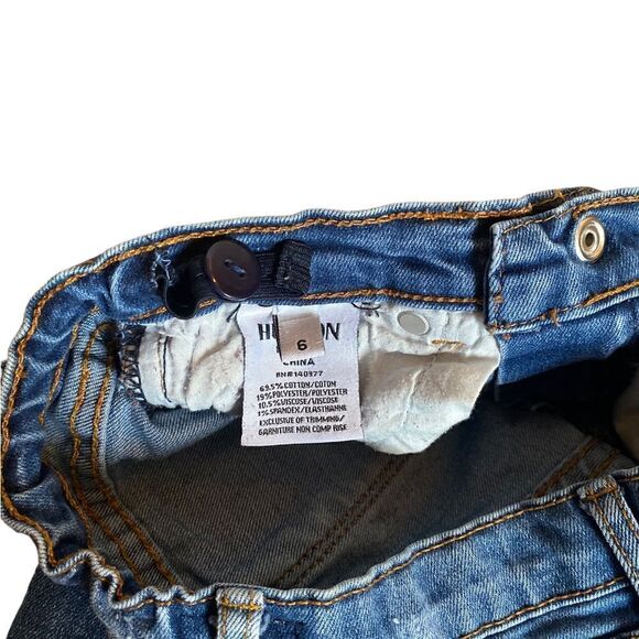 HUDSON Girl’s Cuffed Capri Jeans size 6 - Picture 4 of 4